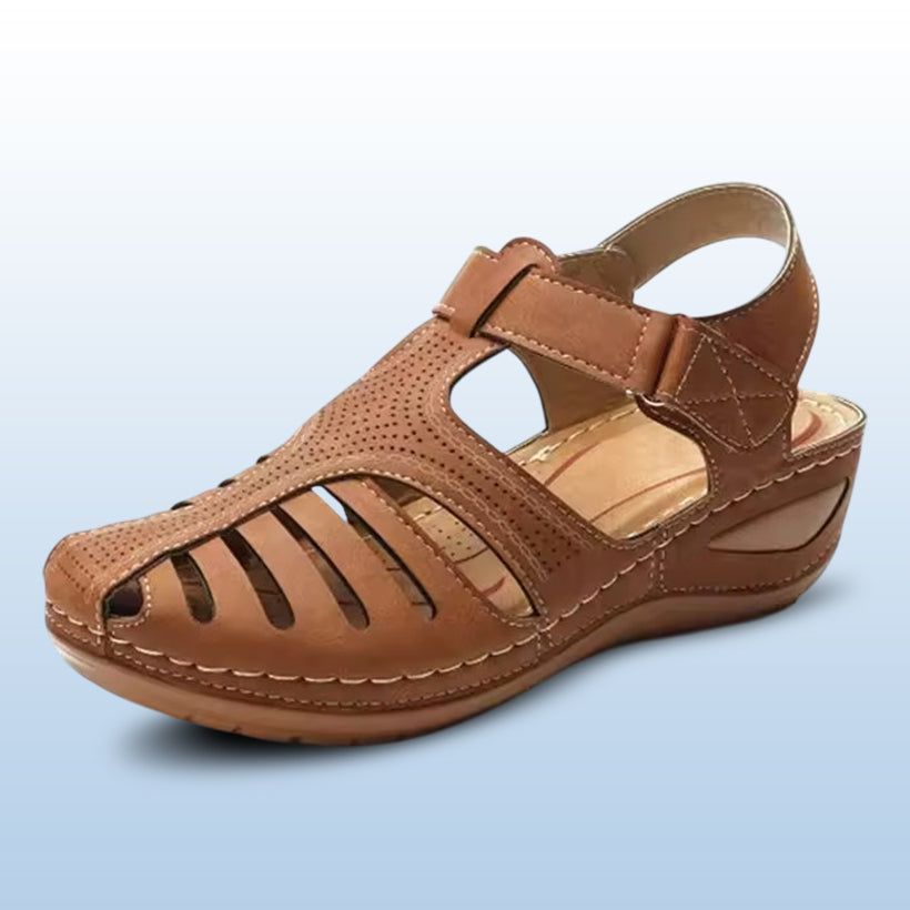 VoetSupport - Orthopedische Suède Sandalen