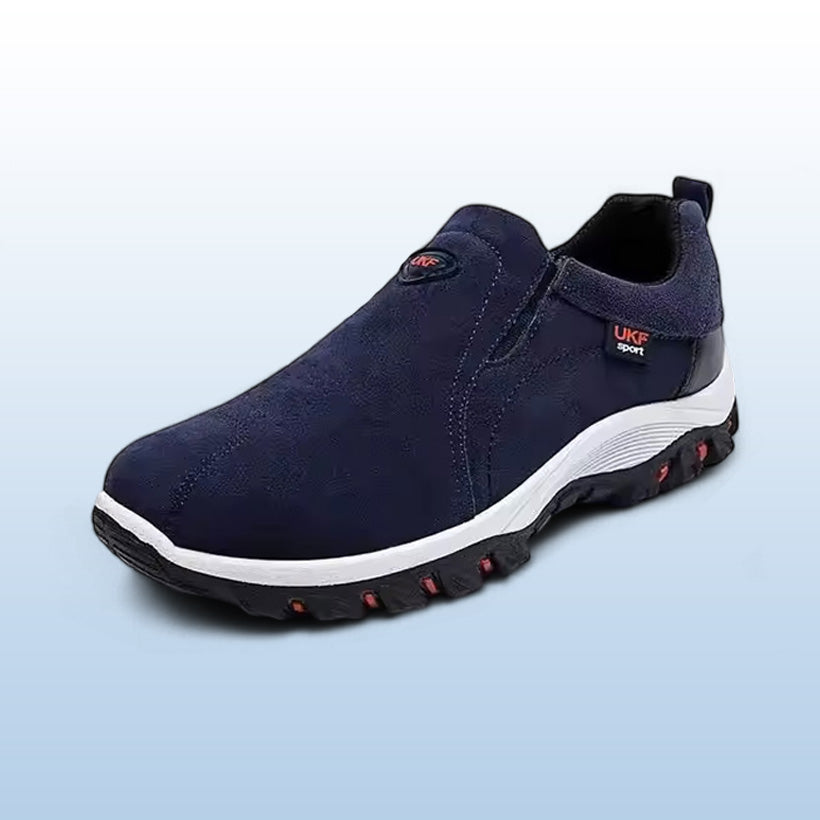 VoetSupport - Orthopedische Suède Heren Slip-ons