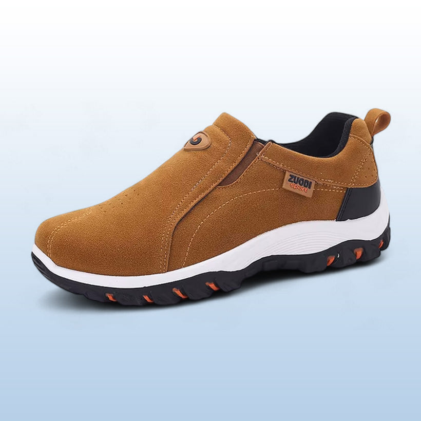VoetSupport - Orthopedische Suède Heren Slip-ons