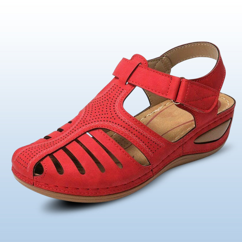 VoetSupport - Orthopedische Suède Sandalen