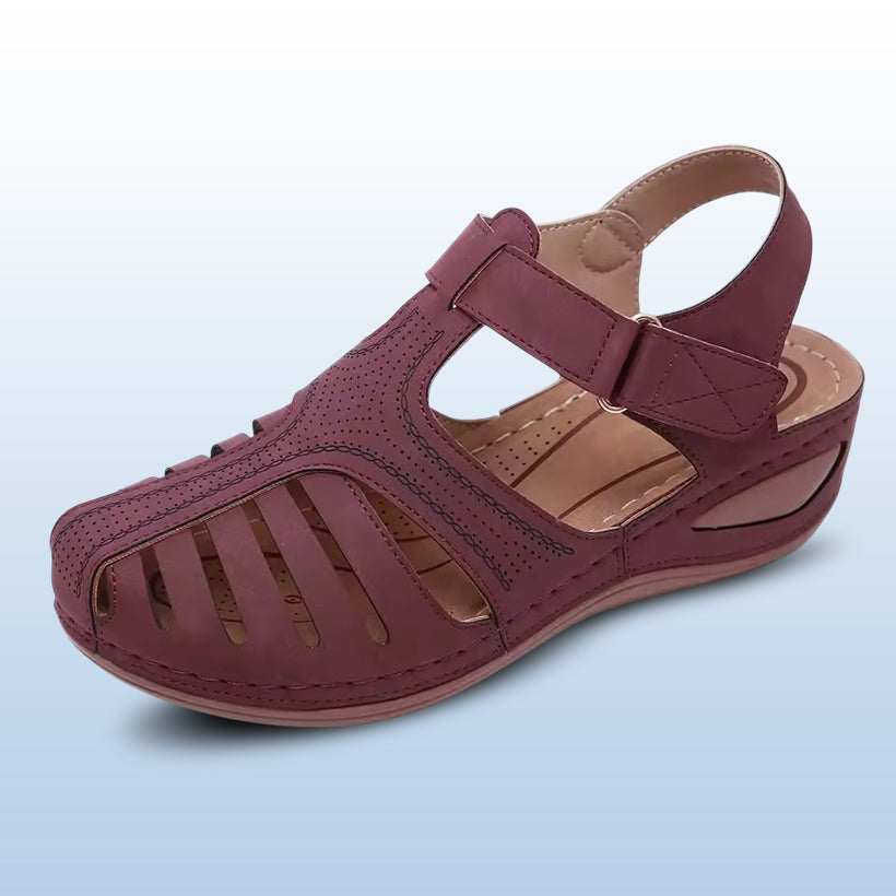 VoetSupport - Orthopedische Suède Sandalen