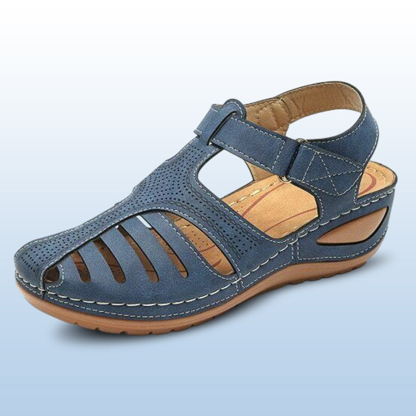 VoetSupport - Orthopedische Suède Sandalen