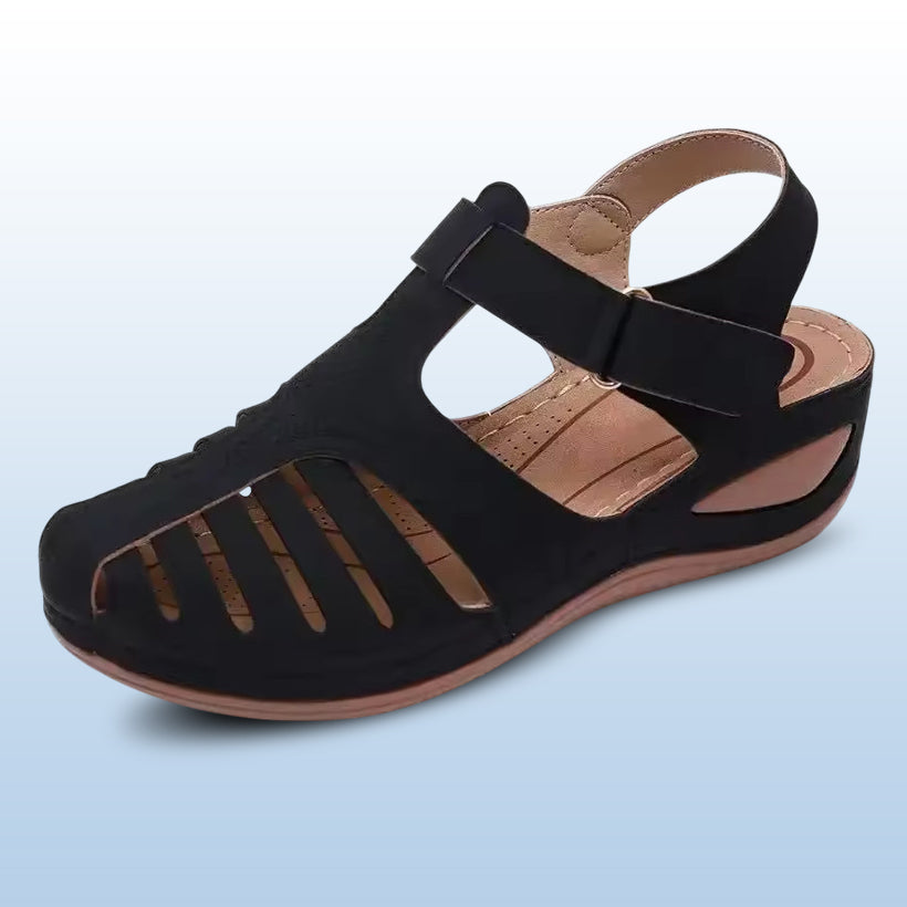 VoetSupport - Orthopedische Suède Sandalen