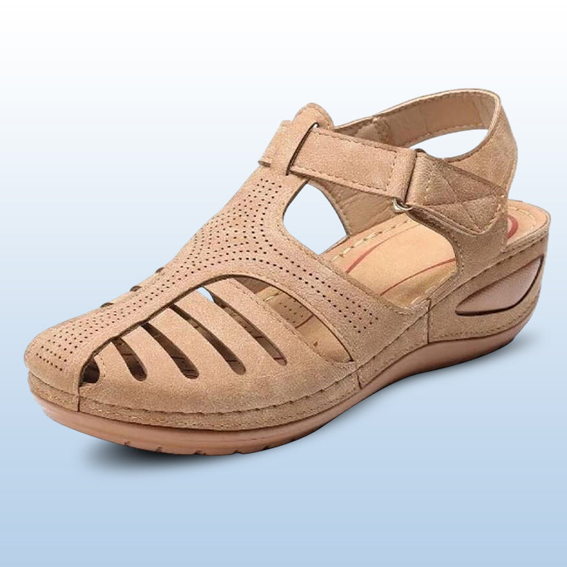 VoetSupport - Orthopedische Suède Sandalen