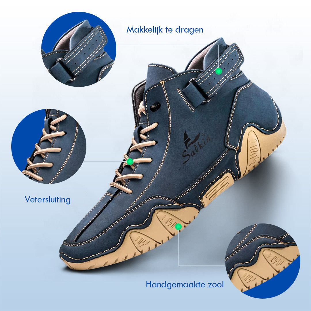 VoetSupport Orthopedische Leren Schoenen