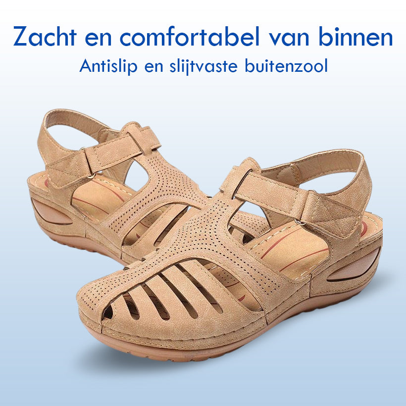 VoetSupport - Orthopedische Suède Sandalen